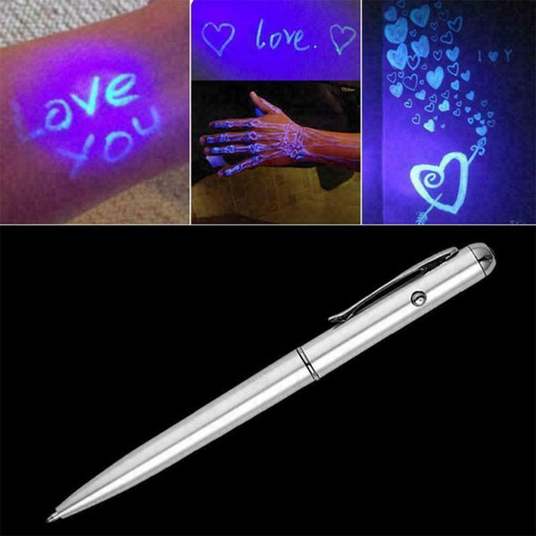 Colorless Luminous Light Pen Ultraviolet Lamp Invisible Lamp K9E2 Toys F Q4O6