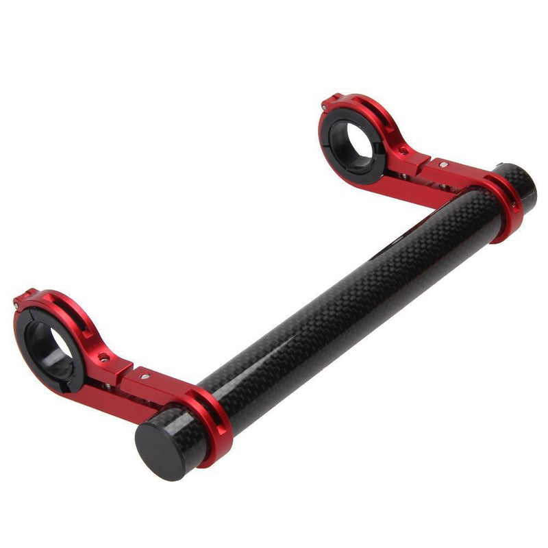 Double Mountain Bike Handlebar Extender Watch Bracket Holder (Red) Newly