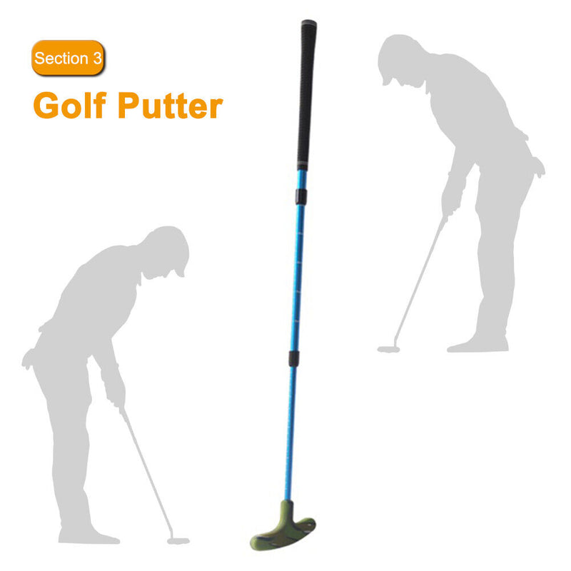 #A Golf Putter Golf Clubs Right Left Two-Way Handed Telescopic Golf Putter