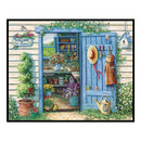 Full Embroidery Greenhouse Door 3-Strand 11CT Counted Cross Stitch Cotton K