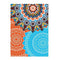 Waterproof Beach BBQ Blanket Outdoor Picnic Camping Playing Mat (Flower)