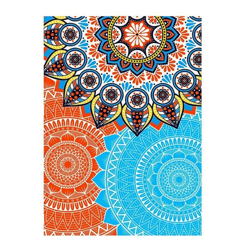 Waterproof Beach BBQ Blanket Outdoor Picnic Camping Playing Mat (Flower)