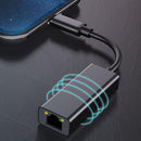 S3-8152-C Type-C to RJ45 10/100Mbps Lan Ethernet Converter for Notebook Tablet
