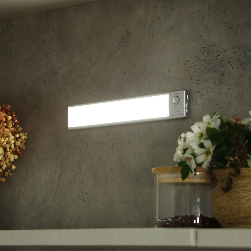 LMIX dimmbare cabinet light kitchen 80 LEDs, 23 cm base light night light with