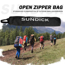 Camping Tent Peg Stake Storage Bag 600D PVC Fabric Zipper Bag Tent Accessor