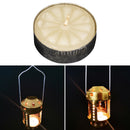 Portable Night Fishing Candle Lantern Brass Hanging Light Lamp (Candle) Newly