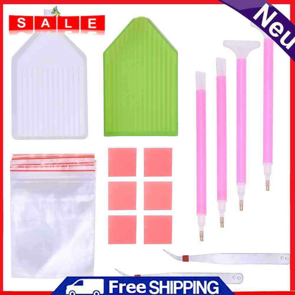 Multi-Function 5D DIY Embroidery Cross Stitch Diamond Tools Set (6) Painting