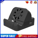 USB C To HDMI-Compatible Converter TV Docking w/ Fan for Switch/Switch Lite