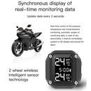 M5 Motorcycle TPMS Tyre Sensor Wireless Motorbike Tire Pressure Monitor System