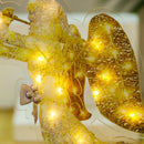 Perfect Christmas Art Acrylic Ornament Garden Decoration Luminous Angel
