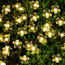 10m 100 LED Waterproof Cherry Blossom Fairy Light String (Warm Light EU) Newly