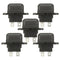 5pcs 30A Amp Car Standard Blade Fuse Holder Boxes with Cover for Boat Truck
