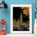 Decorative Painting Scratch Painting Drawing Paper World Sightseeing Pictures