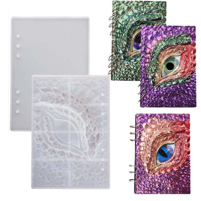 Note Book Cover Molds - Include Front Back Cover Molds Refill Paper & Book Ri