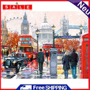 Spot Drill Handicraft 5D London Street Mosaic Kit Full Drill Diamond Painting