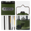 LED Outdoor Camping Lantern Rechargeable Tent Light Waterproof Lamp to Wa