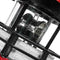 LED Solar Rotating Red Lighthouse Garden Villa Outdoor N0I1 F6T1