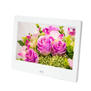 7 inch LED 800x480 Digital Photo Frame Alarm Clock MP3 Movie Player (White)