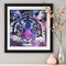 Bedroom Canvas Picture Mosaic Full Round Craft Tiger Animal Diamond Painting