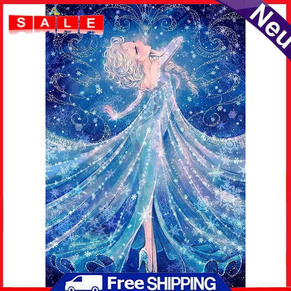 Cartoon Girl 5D DIY Special Shape Part Drill Diamond Painting Rhinestone Picture