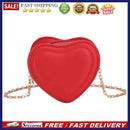 Mini Shoulder Messenger Bag Love Heart Leather Women Kids Girl Fashion Handbag