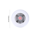 Multifunctional Lantern with Fan 3 Gear Wind Speed Solar Lamp for Camping B