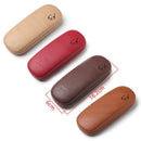 PU Leather Spectacle Case Reading Glasses Case Hard Kit Holder Eyeglass Box