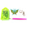 3pcs Mosaic Diamond Painting Keychain 5D DIY Rhinestone Keyring Kit (AA925)