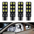 Bulbs 2835 12SMD T10 W5W Dome Map Car LED Reading Bulbs License Plate Light