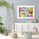 Full Embroidery Letters Pattern DIY Stamped Canvas 11CT Needlework Sets Gifts