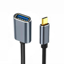 Female Converter Extension Line OTG Adapter Data Cable Type-C to USB 3.0 Cable