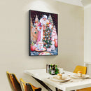 Diamond DIY Painting Full Santa Claus Drawing Kit Round Drill 5D Wall Decor