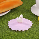 Silicone Heat-resistant Dust-proof Sealed Cup Lid Food Wrap Cover (Cat)