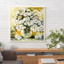 Diamond Painting 5D DIY Feverfew Full Round Drill Rhinestone Picture Kit