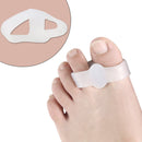 2pcs Toe Separator Bunion Hallux Valgus Corrector Foot Finger Straightener Newly
