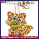 1pcs DIY Keychain Hand Made Diamond Painting Full Drill Pendants (Fox)