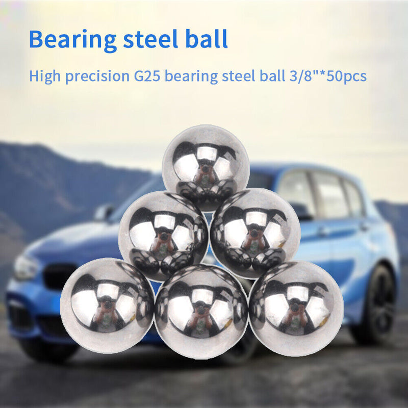50pcs Car Car Stainless Steel Bearing Ball Bike Bicycle 3/8 Motorbike Bear Ball