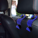 Car Back Seat Hook Bling Rhinestones Crystal Handbag Auto Headrest Hanger Hooks