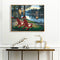 Riverside Night Oil Paint By Numbers Kit DIY Home Decoration Gift Wall Pictures