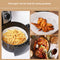 100pcs Air Fryer Steamer Paper Liners Baking Oil Paper Mat (White 20x4.5cm)