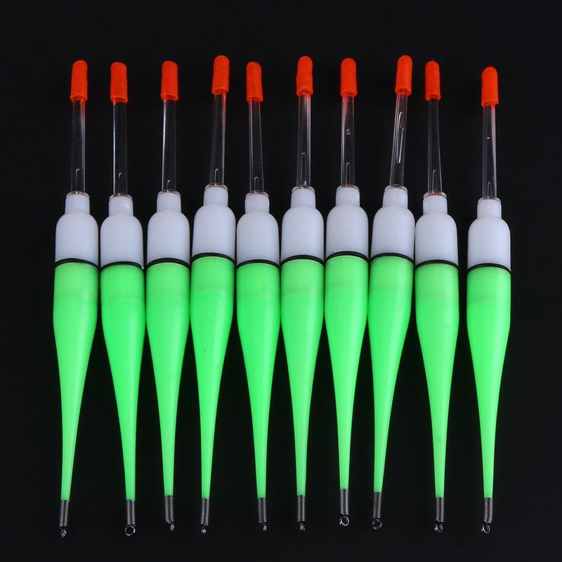10pcs Plastic Luminous Floating Night Fishing Electronic Tackles Accessory Newly