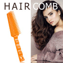Women Hair Brush Scalp Massage Designed Anti-static Claw Hair Comb (Orange)
