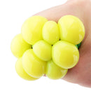 Random Color Cute Autism Kids Mood Anti Stress Grape Squeeze Face Reliever Ball