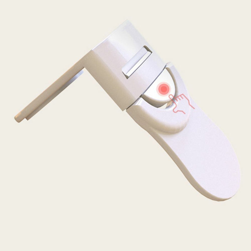 Drawer Lock Closing Buckle Child Safety Lock Cabinet Door Right Angle Lock