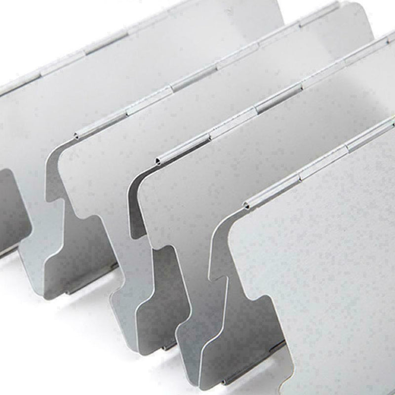 Fold Camping Cooker Gas Stove Wind Screen Supply Foldable D0L8 R6N0