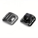 5pcs Bike Brake Cable Guide Clips Aluminium Alloy C Buckles Clamp (Black)