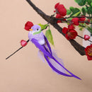 4pcs Artificial Foam Feather Bird DIY Party Craft Ornament Props Decor(Clip