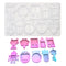 Epoxy Keychain Mold Quicksand Shaker Mold Silicone Mould Hanging Pendant