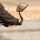 #A WEST BIKING Universal Bicycle Rearview Mirror Balance Bike Mirror Aaccessorie