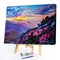 Morning Mountain Oil Paint By Number DIY Handpainted on Canvas Picture Unframed